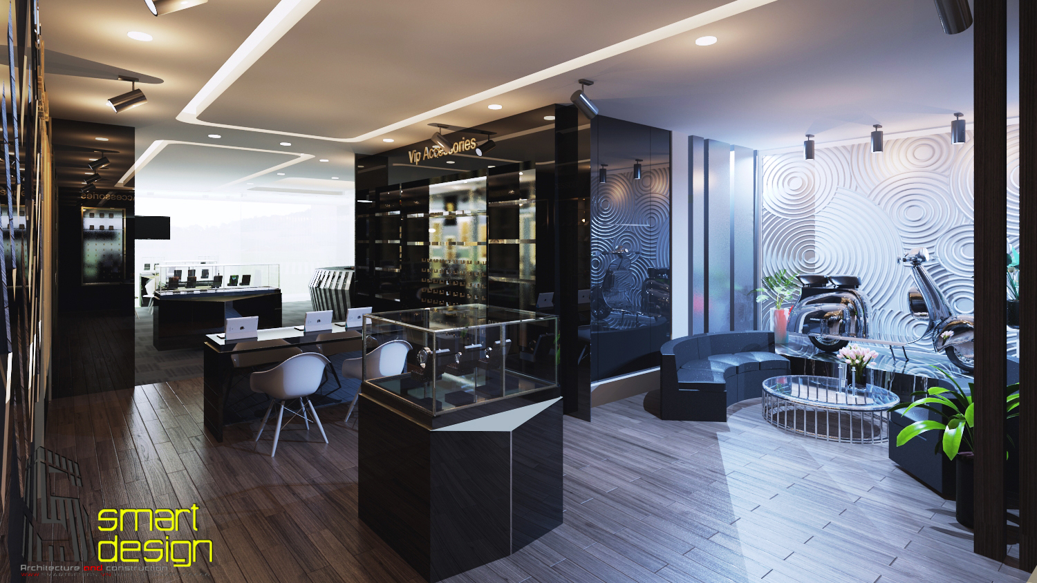 Thiết kế showroom luxury