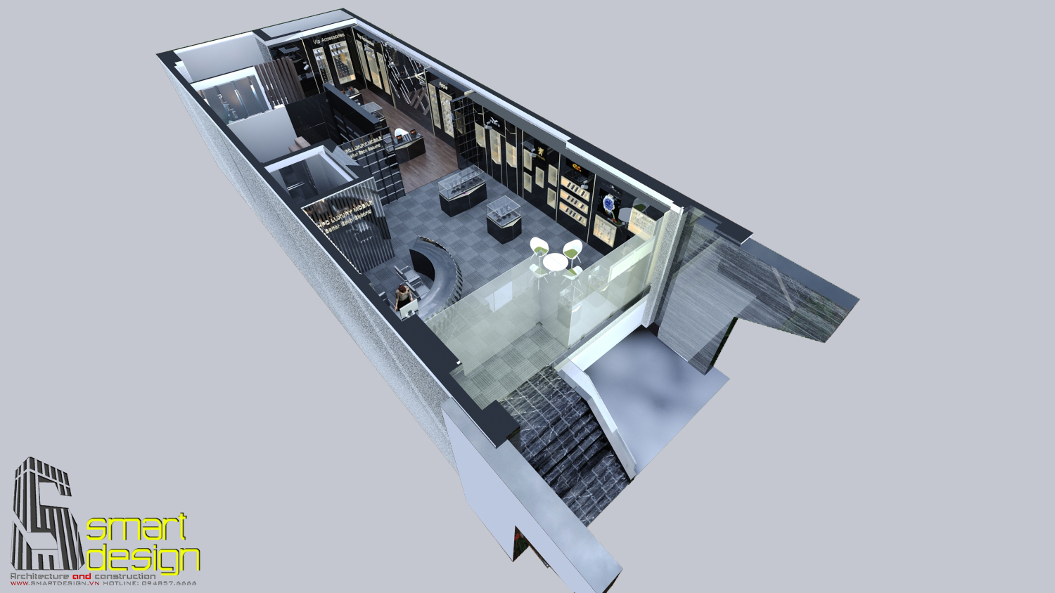 Thiết kế showroom luxury