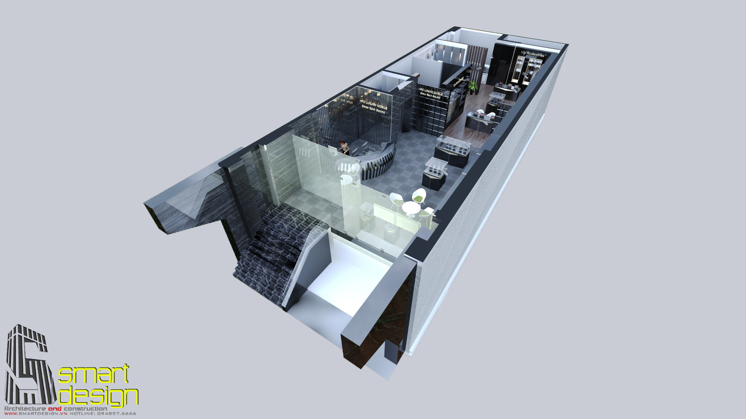 Thiết kế showroom luxury