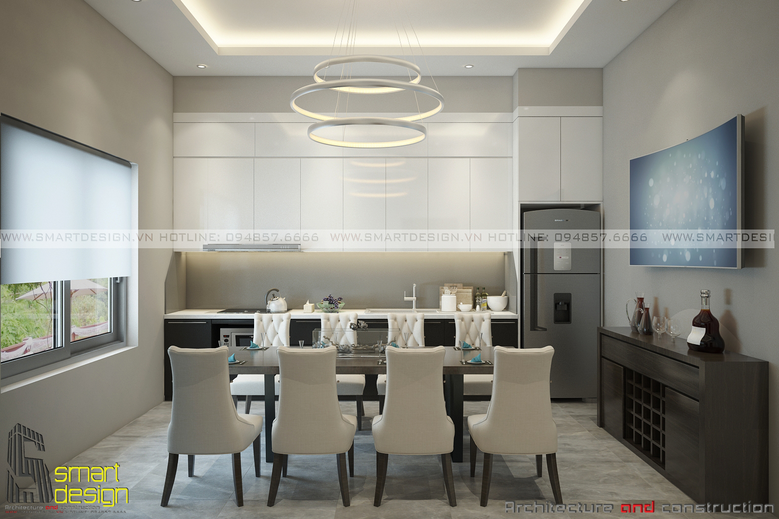 Tái thiết kế nội thất nhà anh Tuấn Anh