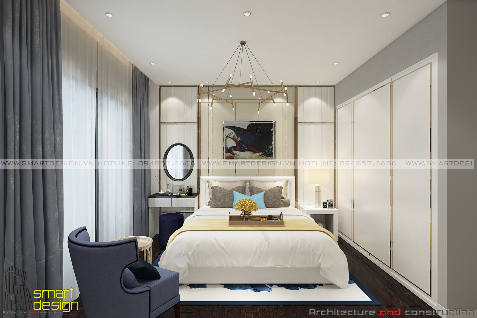 Tái thiết kế nội thất nhà anh Tuấn Anh
