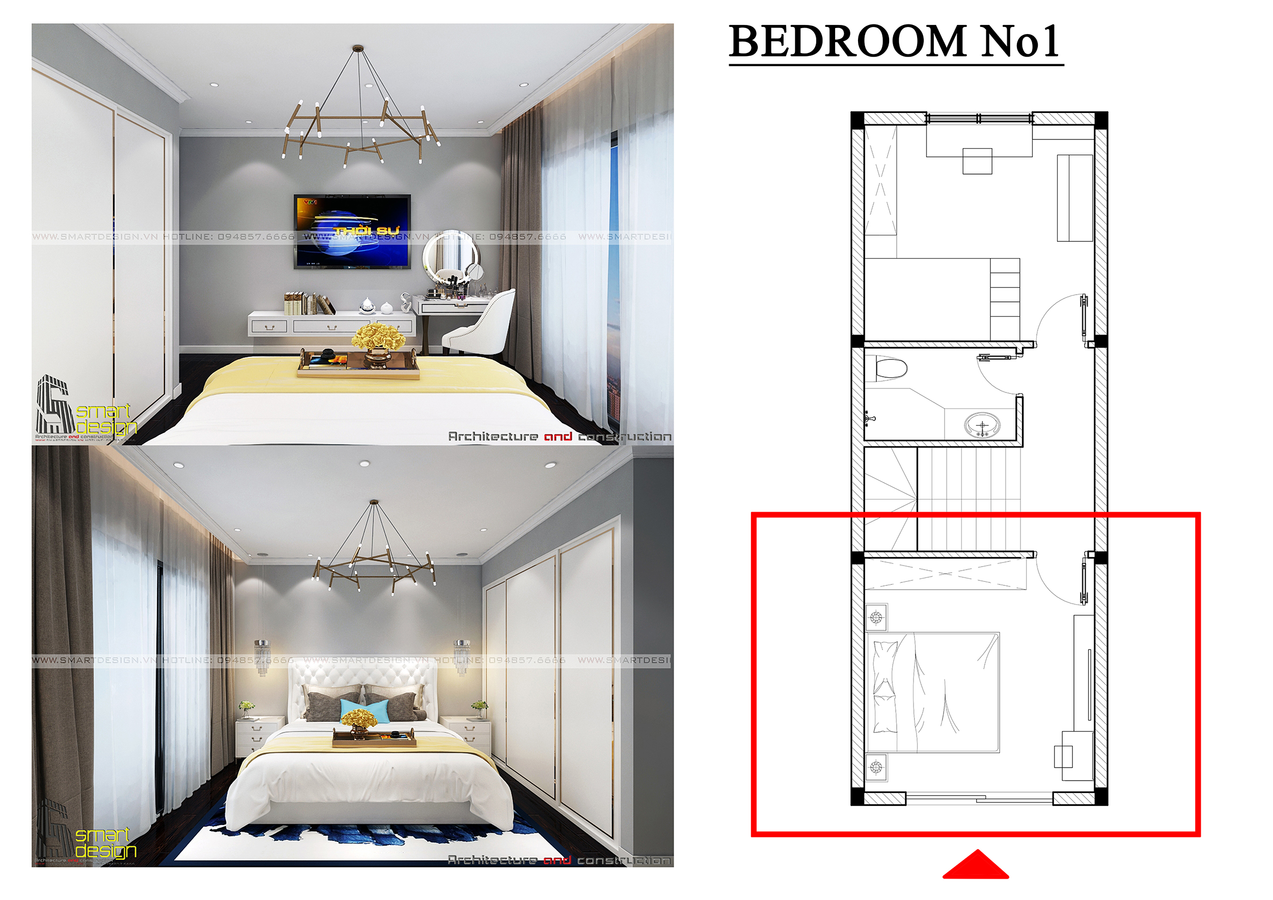 Tái thiết kế nội thất nhà anh Tuấn Anh