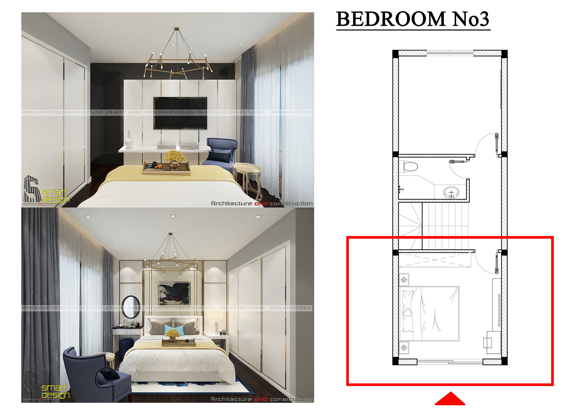 Tái thiết kế nội thất nhà anh Tuấn Anh