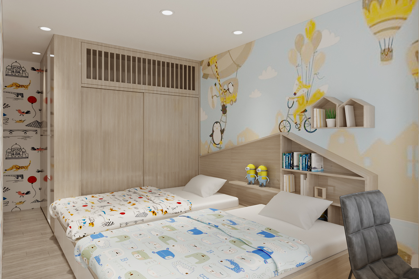 Thiết kế chung cư nhà Duy 